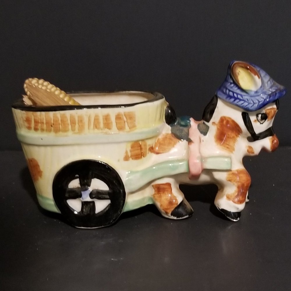 DONKEY PULLING CART MADE IN JAPAN